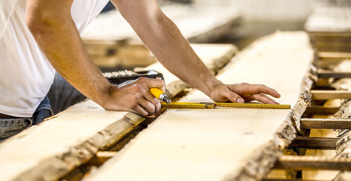 Buche, Eiche, Ahorn, Esche, Sägewerk, Laubholzsägewerk, Klimahalle, Vakuumkammer, Blockbandsäge